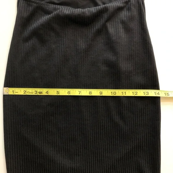 Victoria Secret Sport Dress Women’s S Black Open Mid Section Tank Tie Knot Front - Picture 8 of 11